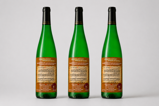 SAKEWINE Riesling Spätlese feinherb Hefe Nr-7 2019  3er Set