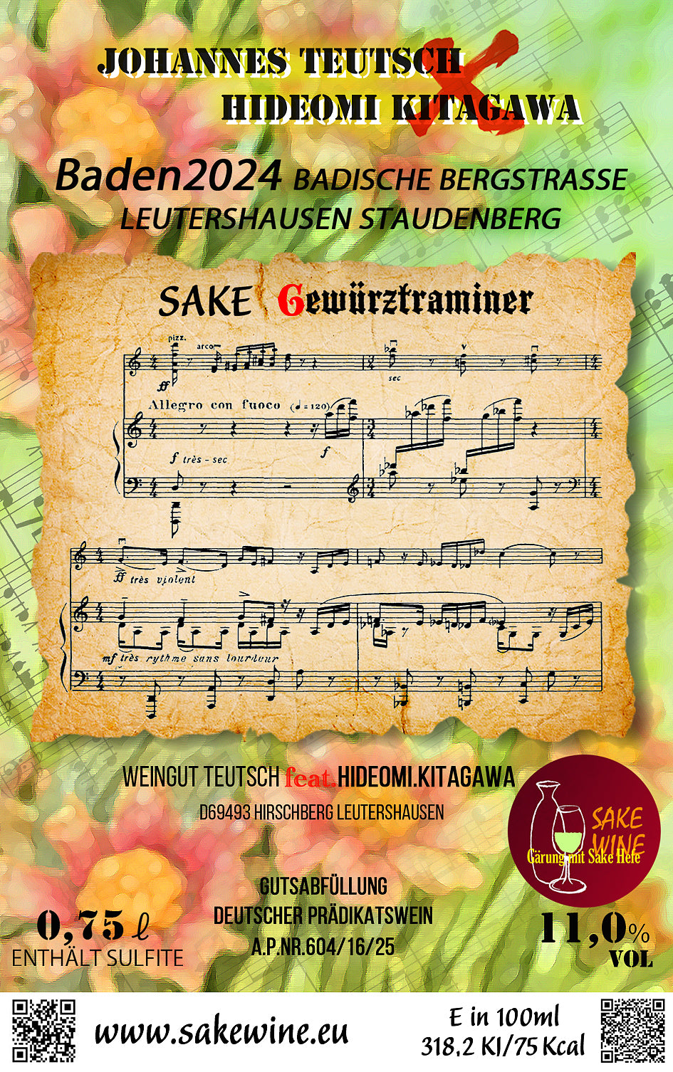 SAKEWINE Gewürztraminer 2024 3er Set