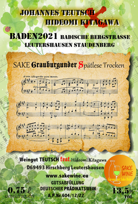 SAKEWINE Grauburgunder Trocken 2021 3er Set